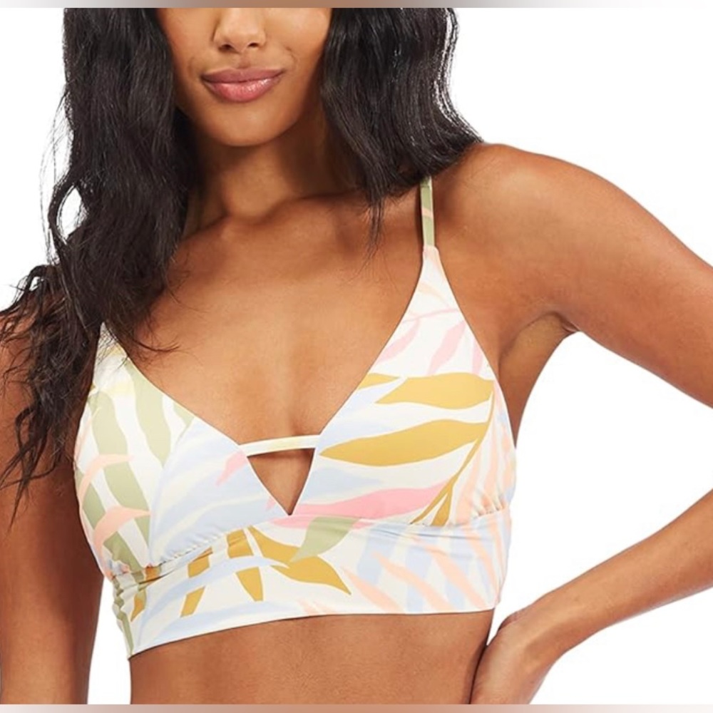 Billabong Women's Classic V Neck Cami Bikini Top